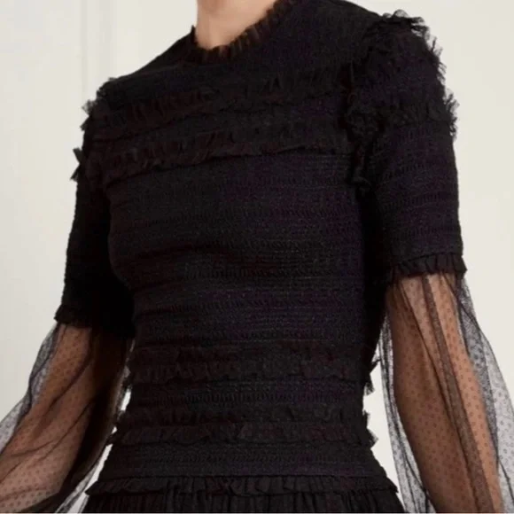 Needle & Thread Smocked Mini Dress - Picture 2 of 6